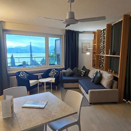 Miralago -Wonderful Lake View Bissone Bagian luar foto