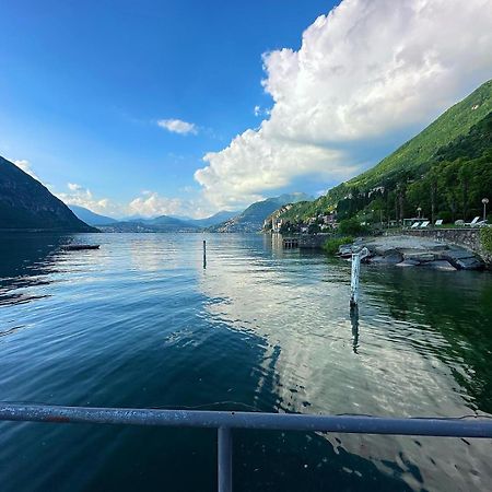 Miralago -Wonderful Lake View Bissone Bagian luar foto
