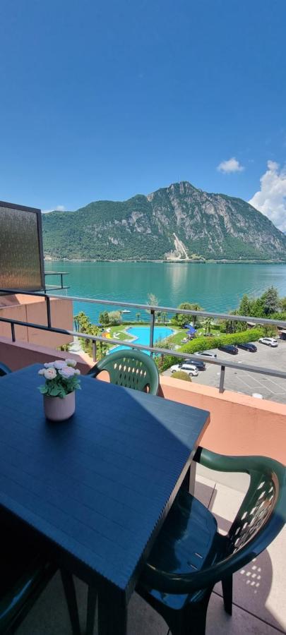 Miralago -Wonderful Lake View Bissone Bagian luar foto