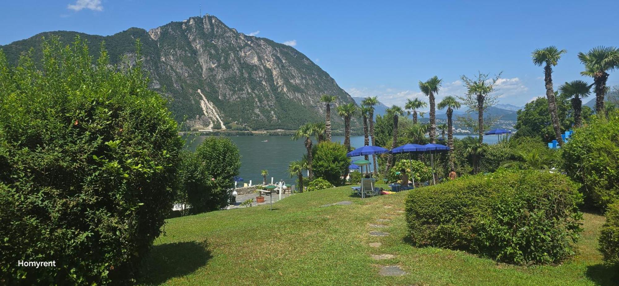 Miralago -Wonderful Lake View Bissone Bagian luar foto