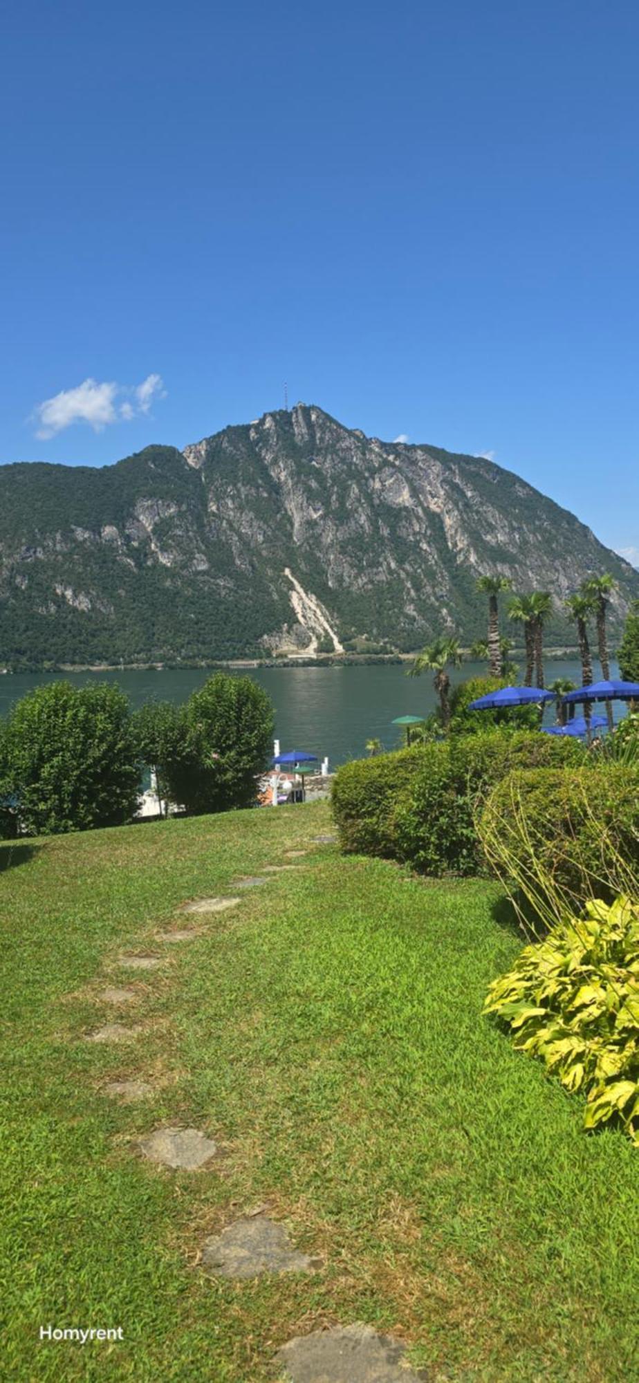 Miralago -Wonderful Lake View Bissone Bagian luar foto